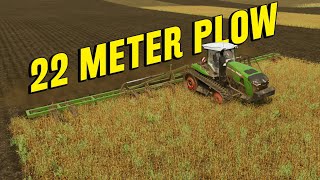 Plowing with Fendt 1167 Vario MT  Farming Simulator 22 [upl. by Mori76]