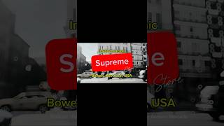 Inside the Iconic Supreme Store📍Bowery New York USA 🗽🇺🇸 doctorgenesismercado newyork usa [upl. by Lotus616]