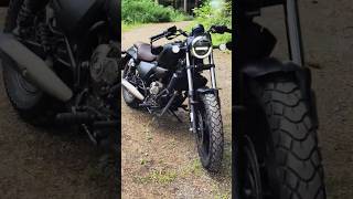 QJ MOTOR SRV 125 125cc  WALKAROUND amp SOUNDCHECK stock exhaust system 🎧 headphones recommended [upl. by Amekahs7]