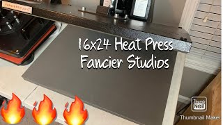 16x24 Heat Press from Fancier Studios [upl. by Ahron]