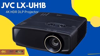 JVC LXUH1B 4K HDR DLP Projector Review  Ooberpad India [upl. by Ppilihp]