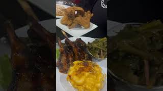 UPTOWN CHICKEN AND WAFFLES BRUNCH DATE FOOD [upl. by Ahtanoj]