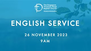 English Service  26 November 2023  9am [upl. by Proulx]