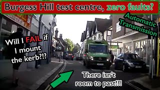 PASS your driving test with ZERO faults Burgess Hill test route in an automatic [upl. by Syxela]