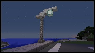 MINECRAFT  COME FARE UN LAMPIONE [upl. by Atidnan]