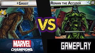 Groot Vs Ronan Expert True Solo  SHIELD Babysits Groot [upl. by Kcirdahc]