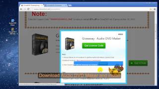 Thanksgiving Giveaway  CloneDVD Audio DVD Maker Giveaway [upl. by Milewski]