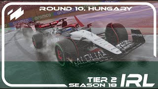 Invictus Racing League F1 23Tier 2Round 10  Hungary [upl. by Eniledgam448]