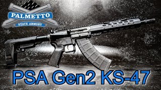 Palmetto State Armory KS47 Gen2 105 Review Close Quarter King [upl. by Eulalee86]