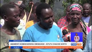 Kitutu Chache North residents have defended the scorecard of the area MP [upl. by Brieta]