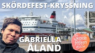 Skördefestkryssning med Gabriella till Mariehamn  Viking Line 4K [upl. by Aniretac]