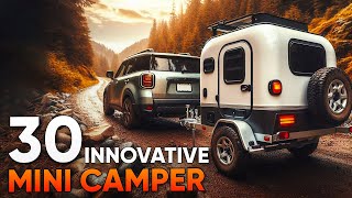 30 Most Innovative Mini Camper Trailers ▶▶2 [upl. by Eikram]