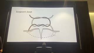 Learn how to perform basic veterinary suture knots and suture patterns [upl. by Anead401]