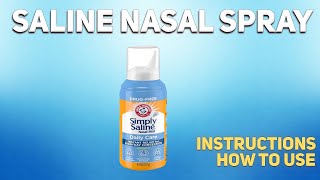 Nasal Saline Drops for Babies  How to Give amp Right Dose [upl. by Ardath349]