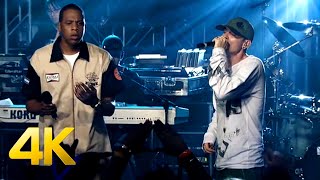 Linkin Park feat JayZ  NumbEncore Collision Course Live 2004 4K60fps [upl. by Crowns]