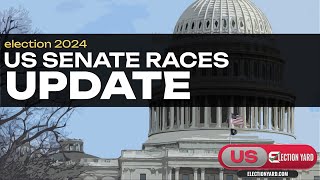 Election 2024 US Senate Races Update September [upl. by Wilinski741]