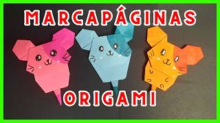 ⩥ Cómo hacer un SEPARADOR de Libros ORIGAMI [upl. by See404]