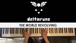 DELTARUNE  The World Revolving Piano Cover  Dedication 487 [upl. by Aural]