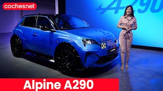 ALPINE A290 Un Renault 5 más deportivo  Primer vistazo  Novedad en español  cochesnet [upl. by Dugas]