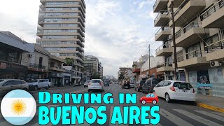 Driving in Buenos Aires  from Acassuso to Villa Santa Rita [upl. by Nottage]