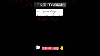 Algebra tricks SSC CGLCHSL RAILWAY EXAM BY SK TUTORIAL sktutorial sanjogsir maths [upl. by Nil]