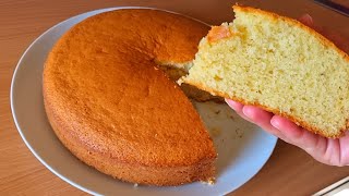 Gâteau au yaourt en 1 minute  Bon et moelleux Recette facile et rapide [upl. by Padraic276]