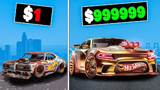 Every time I crash my Hot Wheels car gets more expensive in GTA 5 [upl. by Mindy]