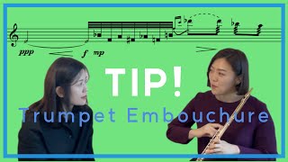 Tip10  Trumpet Embouchure I 트럼펫 앙부쉬르 I 에어사운드 I 비로소음 I 작곡가성세인 I 플루티스트장예지 I 휘파람 I 플룻 I 플루트 I 현대음악 [upl. by Bussy]