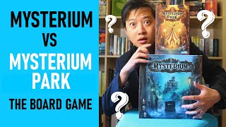 Mysterium Vs Mysterium Park Board Game Review  Top Cluedo Alternative [upl. by Yntruoc642]