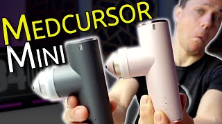 Medcursor Portable Mini Massage Gun Review  Only 70 [upl. by Neelear]