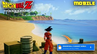 HOW TO PLAY DRAGON BALL Z KAKAROT ON ANDROID [upl. by Arleta]