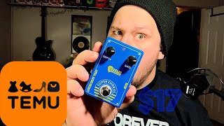 Cheapest Chorus Pedal on TEMU Dolamo  Super Chorus [upl. by Htehpaj]