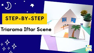 Iftaar 3D Ramadan Craft for Muslim Kids [upl. by Githens]