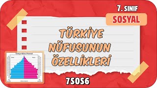 Türkiye Nüfusunun Özellikleri 📕 tonguçCUP 2Sezon  7SOS6 2024 [upl. by Eugine850]