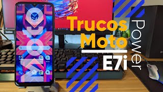 Moto E7i Power  Trucos  Configuraciones interesantes  Cuspitech [upl. by Rus]