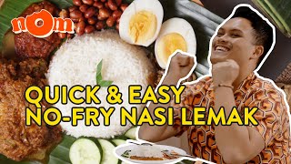 Mum Rates Prochefs EASY 40Minute Nasi Lemak  Without A Wok [upl. by Nyvar]