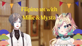 Tita Millie teaches Mysta Tagalog words [upl. by Wolf]