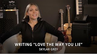 Skylar Grey On Writing quotLove The Way You Liequot [upl. by Horowitz495]