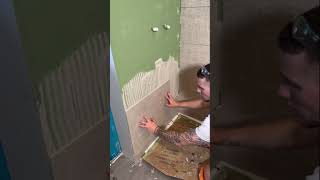 How to retile shower walls [upl. by Mechling842]