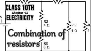 Mastering resistor combinations  Series Parallel amp more  Electricity  Class 10th science [upl. by Davenport572]