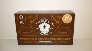 Panfish and Trout Mystery Tackle Box UNBOXING [upl. by Yaras]