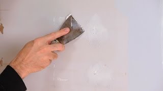 How to Fix Small Holes  Drywall Repair [upl. by Bouchard463]