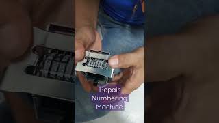 Repair numbering machine [upl. by Chun]