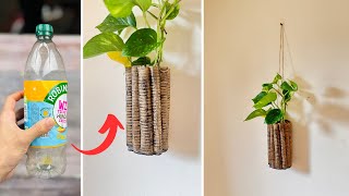 How to make trending indoor hanging pot  Hanging plant ideas  DIY home decor ideas [upl. by Alicea]