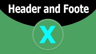 How to Create Header and Footer in Microsoft Excel 2017 [upl. by Eugenius59]