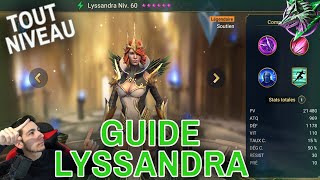 GUIDE LYSSANDRA Raid Shadow Legends FR [upl. by Aloz812]