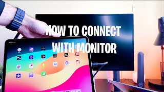 How To Connect iPad Air M2 2024 Version To Monitor [upl. by Peednama566]