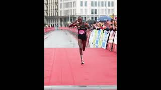 Judy Kemboi Kenya wins the women’s race at the 2024 Geneva Half Marathon athleticsafrica [upl. by Anita]