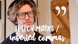 How to use Inverted Commas  Speech Marks [upl. by Nileek]