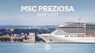 MSC Preziosa  Ship Visit [upl. by Brotherson364]